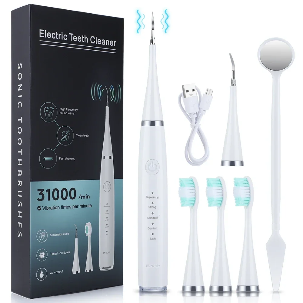 Teeth Whitening Mouthwash - Diş Temizliği için Ultrasonik Scaler Tartar