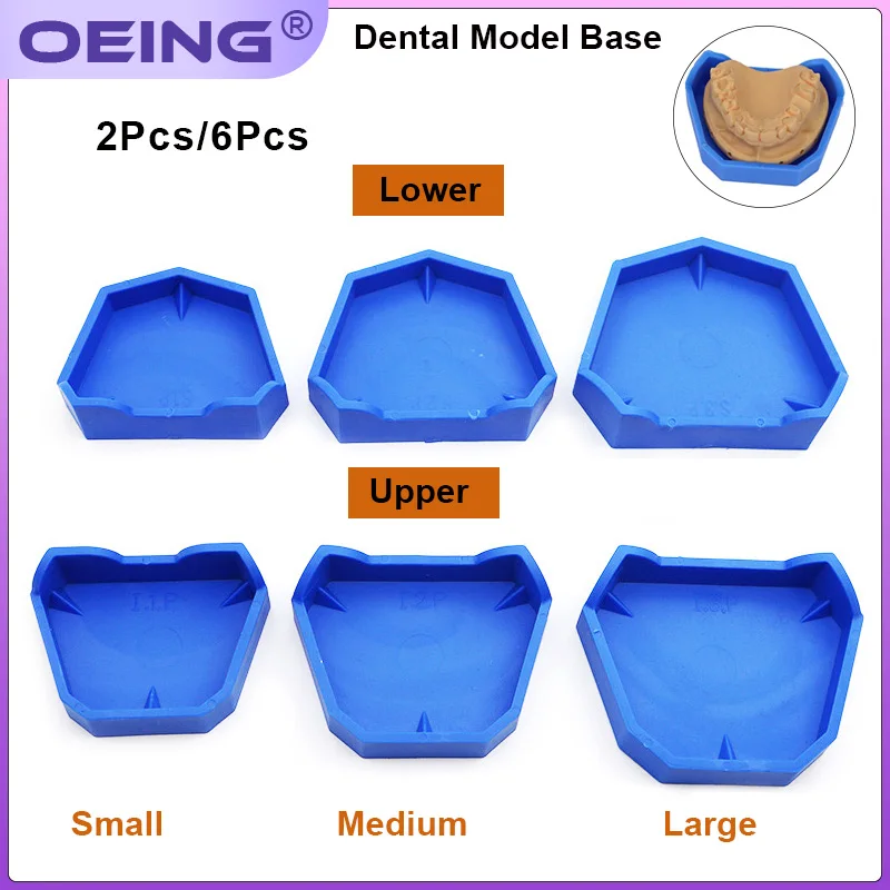 Teeth Whitening Tray - 2/6 adet Diş Modeli Tabanı Silikon