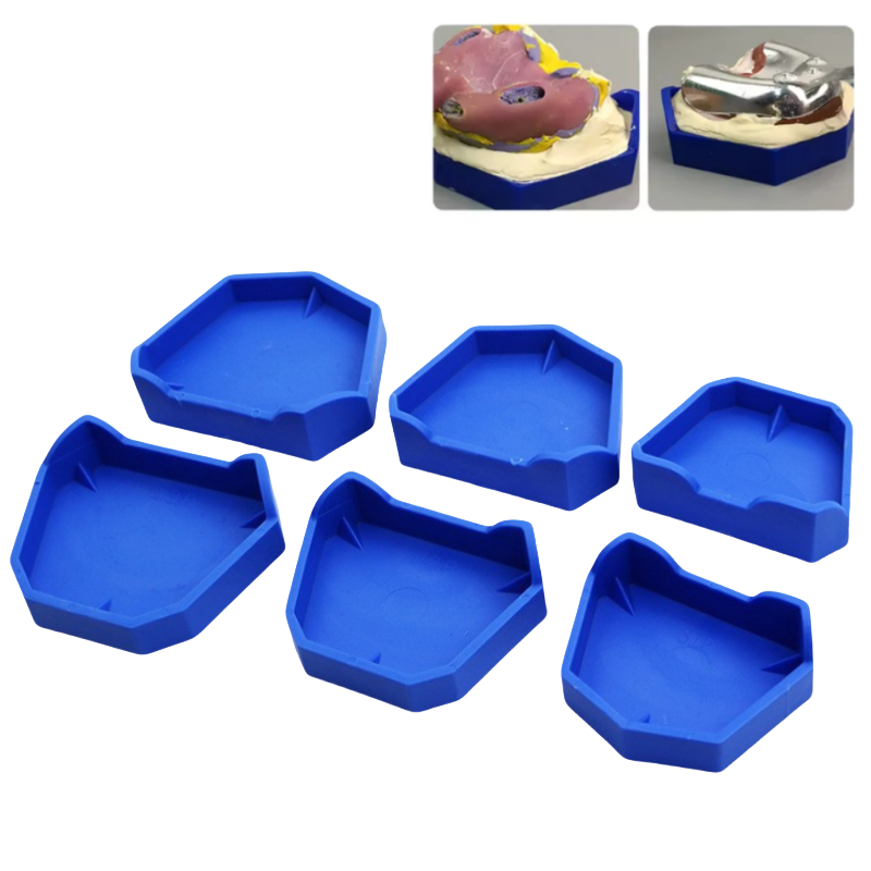 Teeth Whitening Tray - 6 adet Diş Modeli Taban Seti