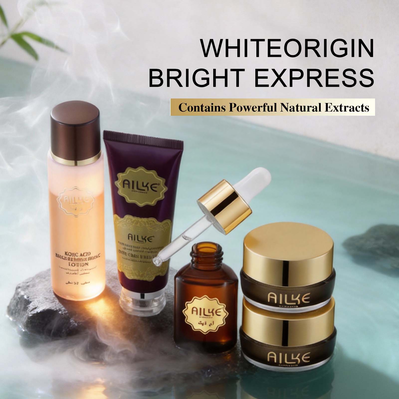 Charcoal Whitening Paste - AILKE Kadınlar İçin Beyazlatıcı Yüz Bakım