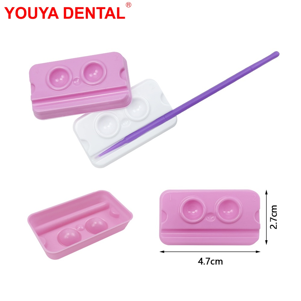 Teeth Whitening Tray - 100 adet/torba Diş Karıştırma Kuyusu Yapıştırma