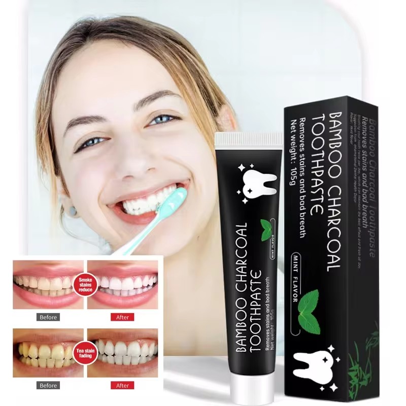 Teeth Whitening Filter - Beyazlatıcı Diş Macunu Bambu Kömürü Diş