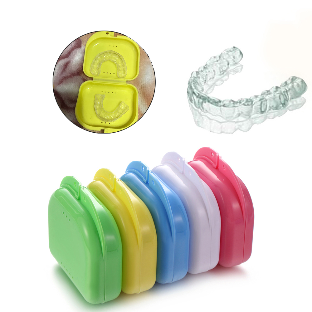 Teeth Whitening Tray - 10 adet protez kutusu tepsi durumda