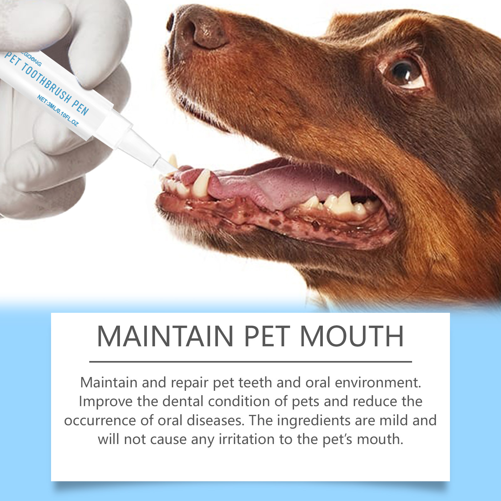 Köpekler ve kediler için ağız  - Whitening Mouthwash incelemesi ve fiyatı