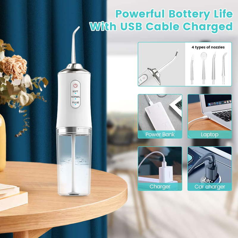 Oral Irrigator Diş Su Jeti Flo - Whitening Mouthwash incelemesi ve fiyatı