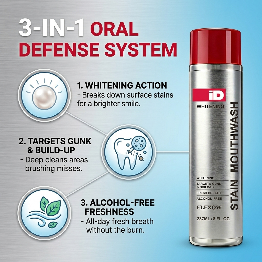 Hismile ID Beyazlatıcı Leke Gi - Whitening Mouthwash incelemesi ve fiyatı