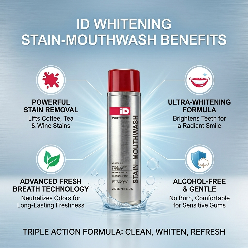Hismile ID Beyazlatıcı Leke Gi - Whitening Mouthwash incelemesi ve fiyatı